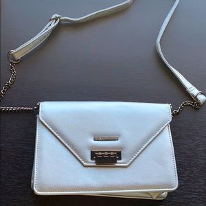 Silver Crossbody Purse